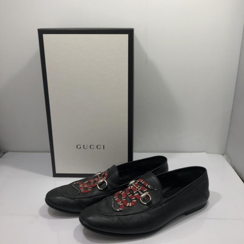 中古】GUCCI グッチ 429062 17AW キングスネーク ホースビット レザー 