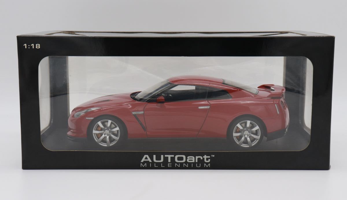 大得価，100%新品 AUTO ART オートアート 1/18 NISSAN ニッサン 日産 GT-R R35 VIBRANT RED ヴァイブラント レッド(乗用車)｜売買されたオークション情報、yahooの商品情報をアーカイブ公開 - オークファン 乗用車