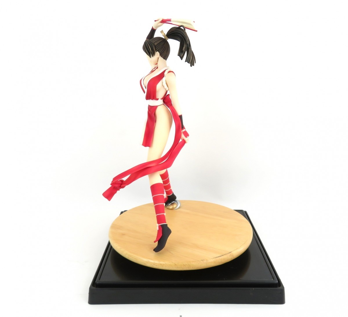 マックスファクトリー 餓狼伝説 不知火舞 フィギュア 高さ 23cm 木製 