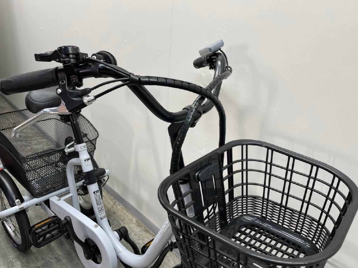 1円スタート・美品】カイホウジャパン 電動三輪自転車 Ashiraku Petit 