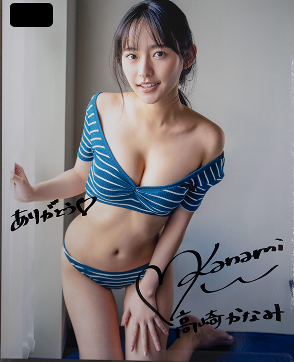 blt 高崎かなみ 直筆サイン入りパネル 100枚限定① 【公式通販】