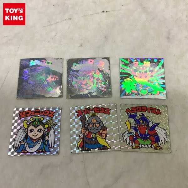 1円〜 ロッテ 悪魔VS天使シール ビックリマン ヘッドロココ、魔