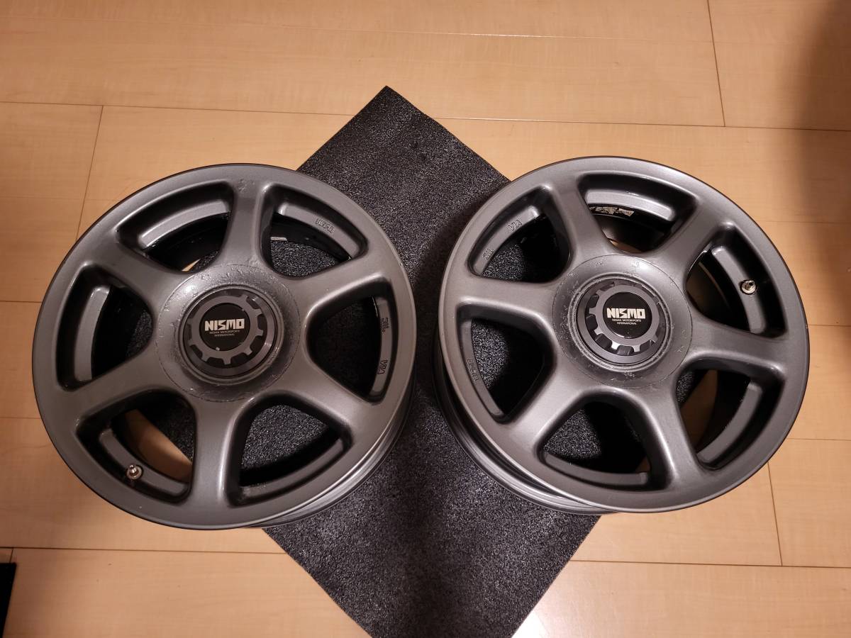 ニスモ ENKEI-1 14インチ ホイール 114.3 4H 6J +40 2セット4穴 の入札 