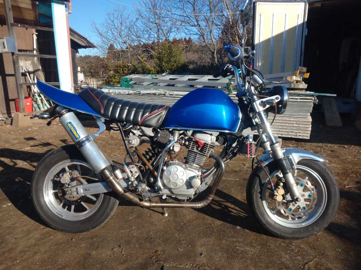 エイプ50 125ccボアアップ フルカスタム オートボーイ(51cc-125cc
