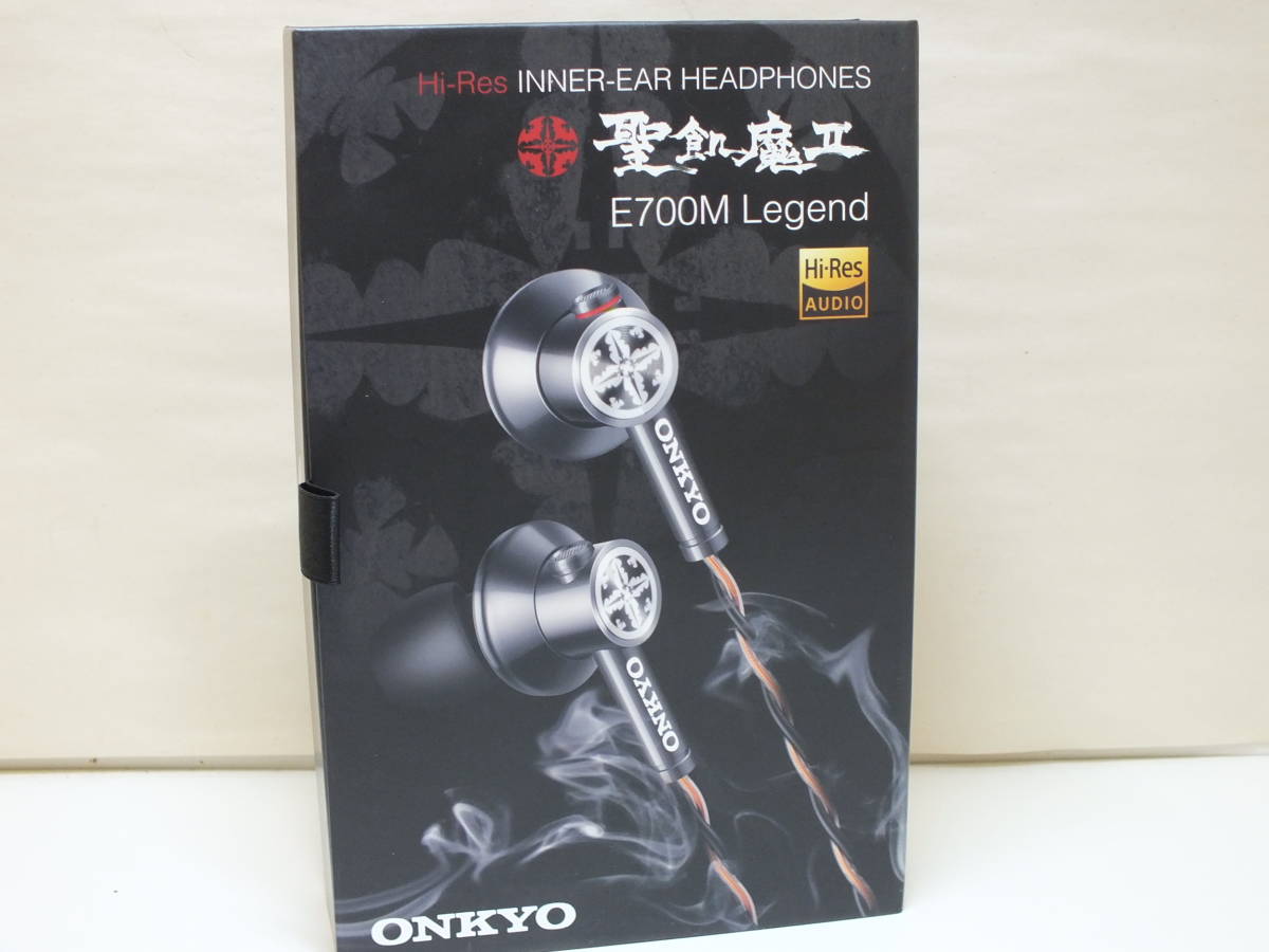 ONKYO 聖飢魔II E700M Legend ハイレゾイヤホン 限定モデル 5M ONKYO オンキヨー E700M Legend 聖飢魔II コラボ 限定 Hi-Res