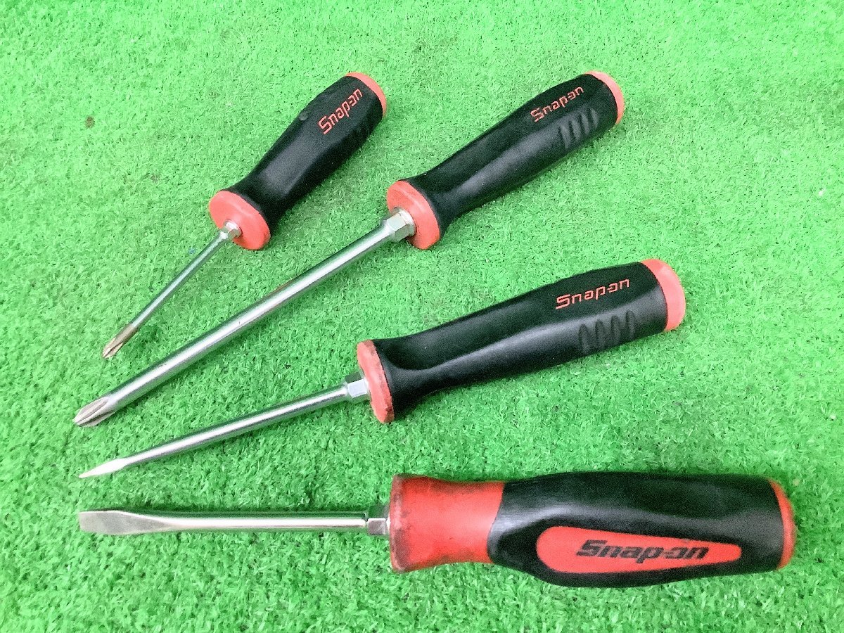 中古品 Snap-on スナップオン ドライバー 4本セット
