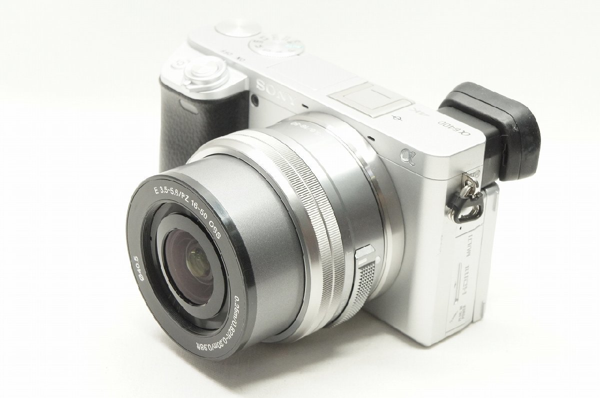 アルプスカメラ】美品 SONY ソニー α6400 + E PZ 16-50mm F3.5-5.6 OSS 