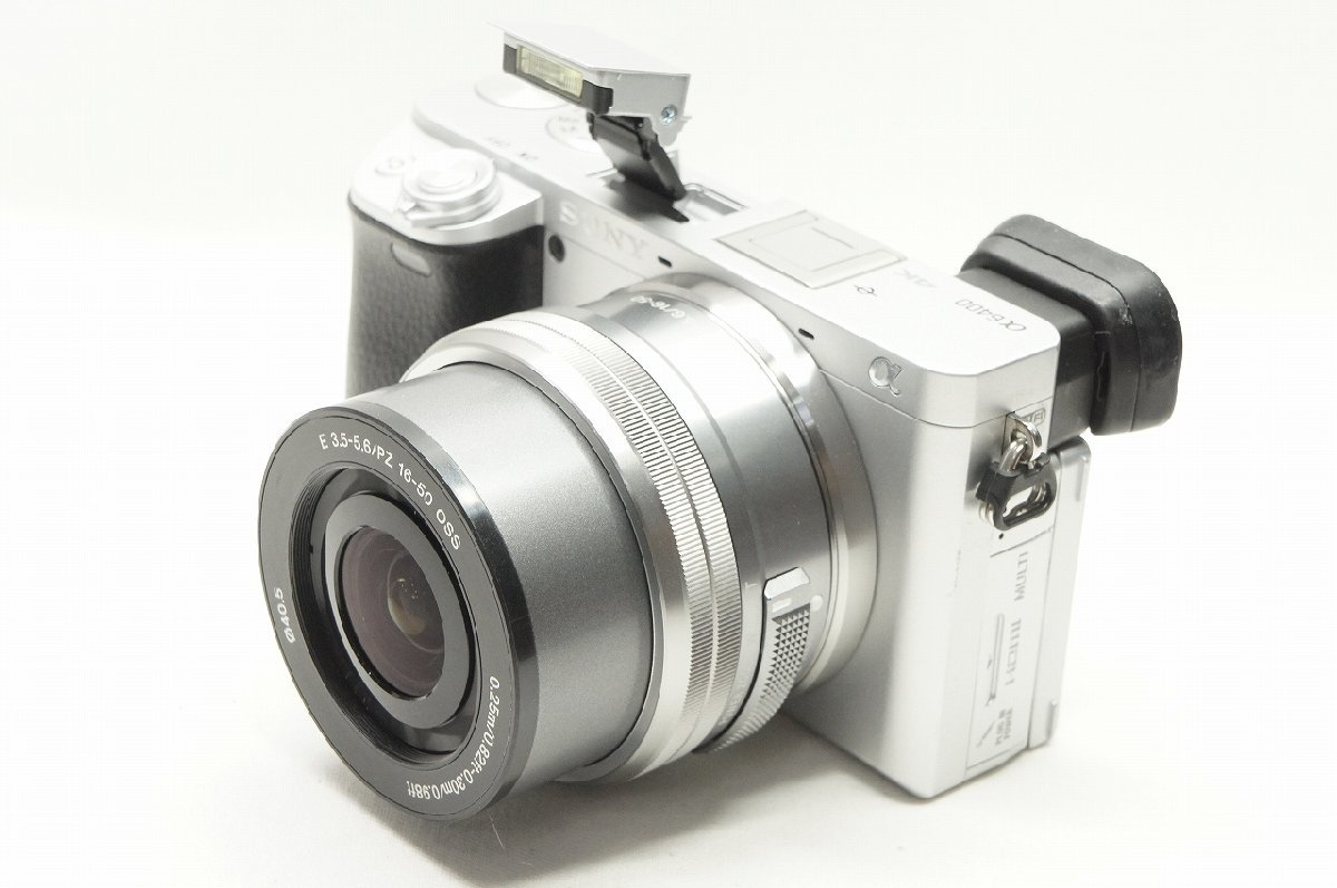 アルプスカメラ】美品 SONY ソニー α6400 + E PZ 16-50mm F3.5-5.6 OSS 