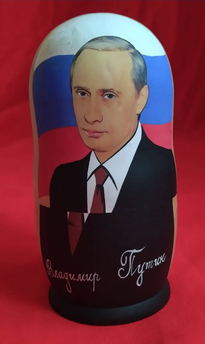 マトリョーシカ(5P) ロシア歴代大統領 ロシア／ソビエト雑貨 
