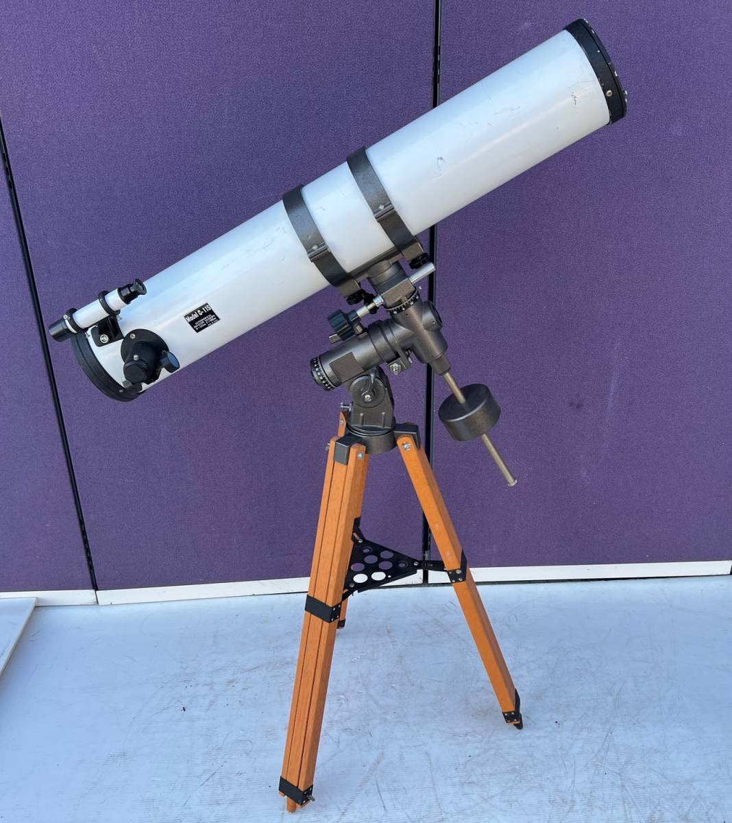 天体反射望遠鏡現状品 メーカー不詳 ASTRONOMICAL TERESCOPEー日本製 