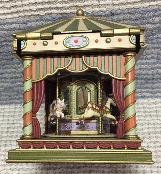 むらいこうじ メリーゴーランド 回転木馬 オルゴール ヴィンテージ