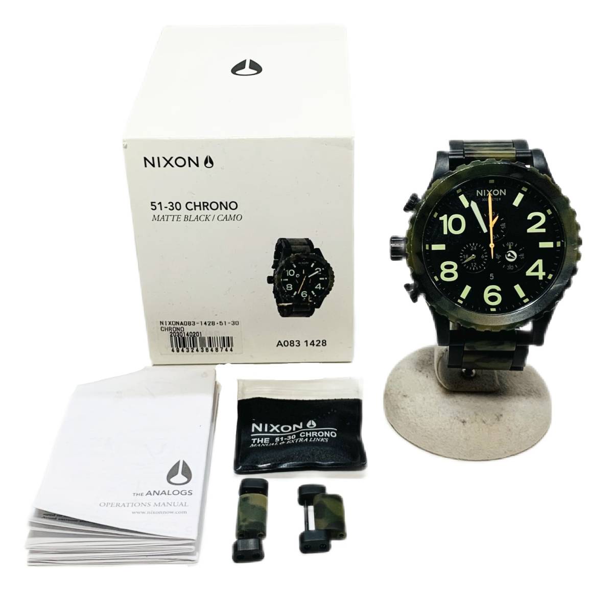 51-30 ニクソン NIXON 腕時計 nixon - メンズ | THE クロノグラフ 51-30 ニクソン NIXON 腕時計 nixon - メンズ | THE クロノグラフ