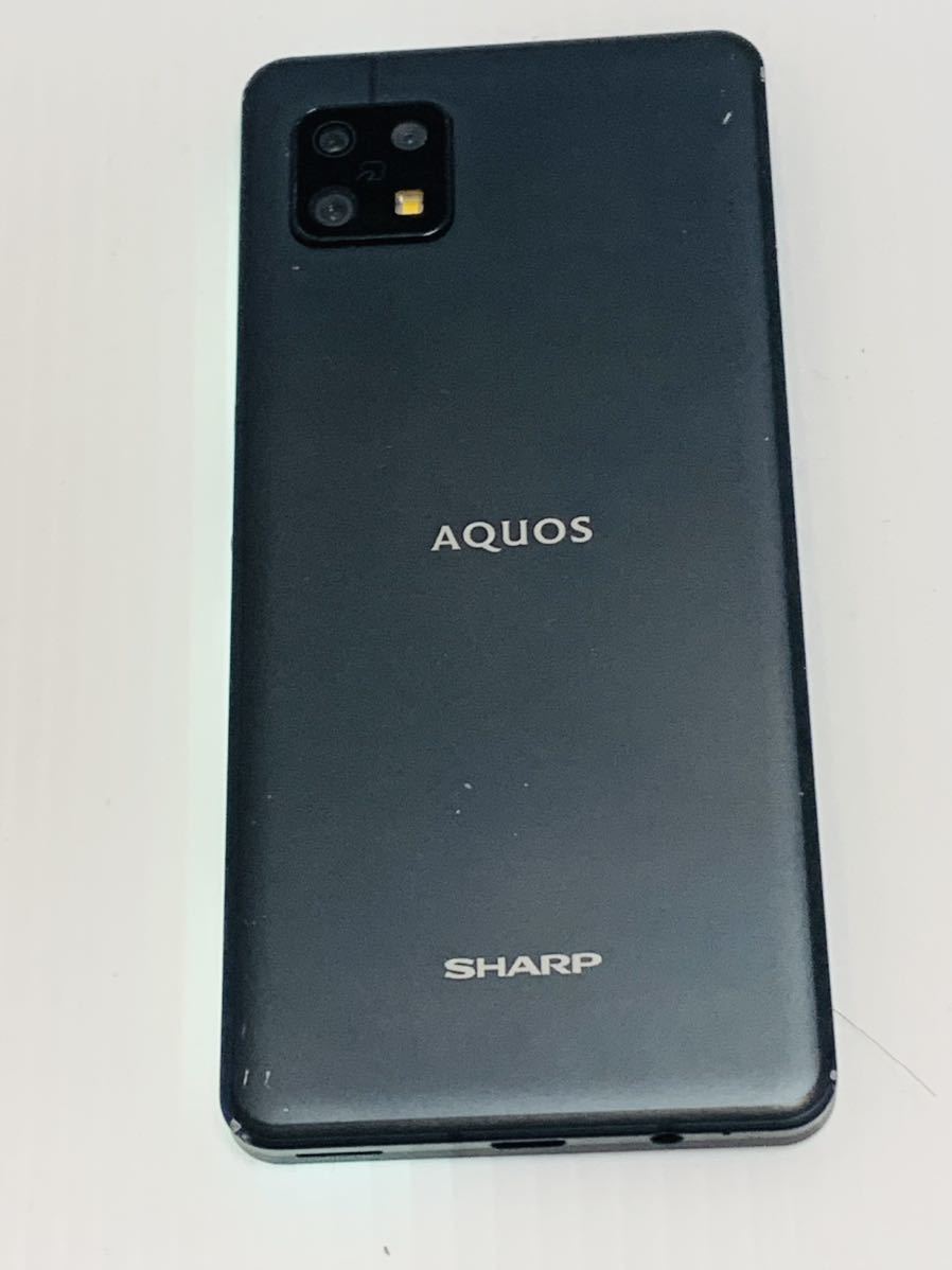 SHARP AQUOS sense6 本体 シャープ SH-RM19 SIMフリー 初期化済 難あり