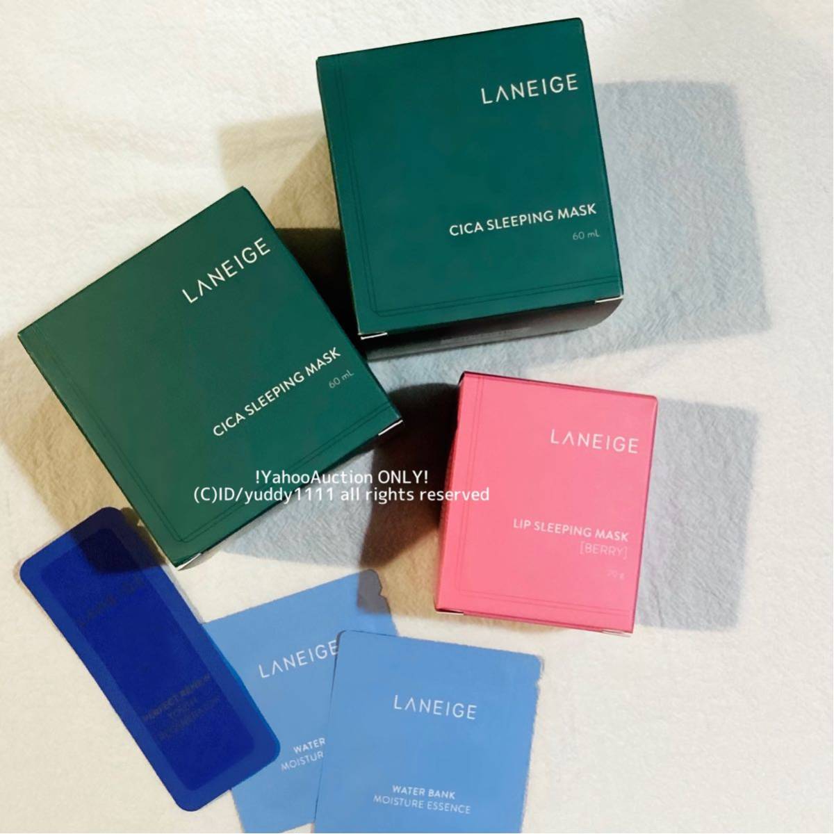  LANEIGE ラネージュ シカスリーピングマスク＆リップスリーピングマスク 韓国コスメ スキンケア まとめ売り AMORE PACIFIC(フェイスクリーム)｜売買されたオークション情報、yahooの商品情報をア その他