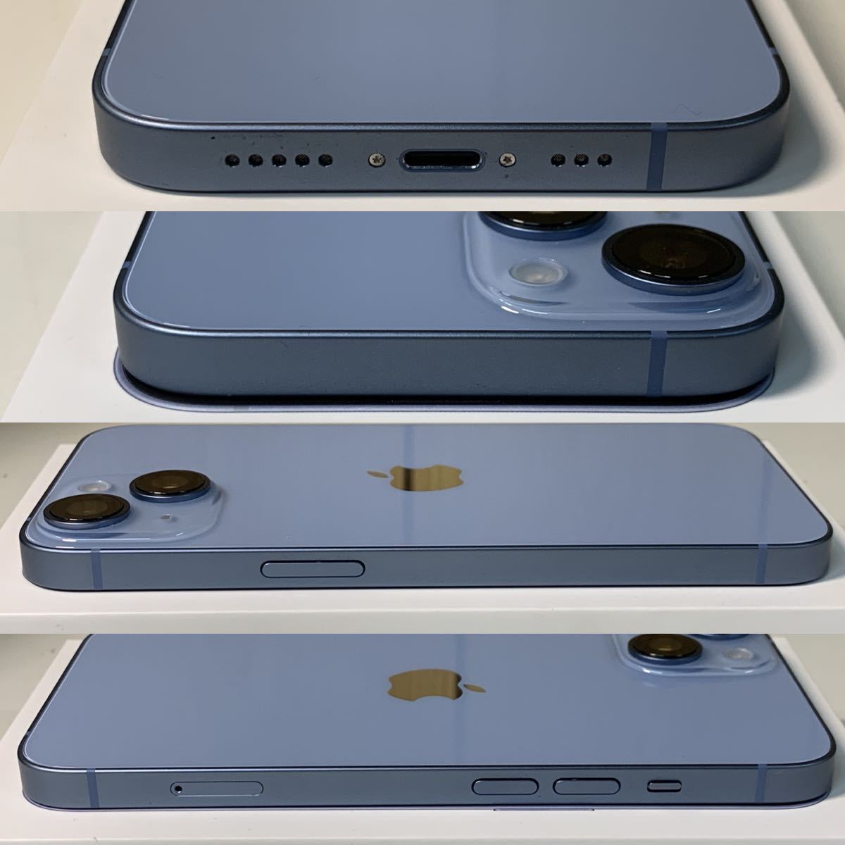 iPhone14 ブルー 128GB 初期化済み