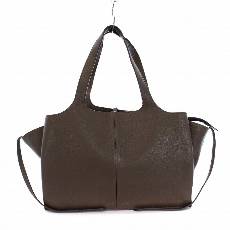 セリーヌ CELINE トライフォールド ミディアム トートバッグ 
