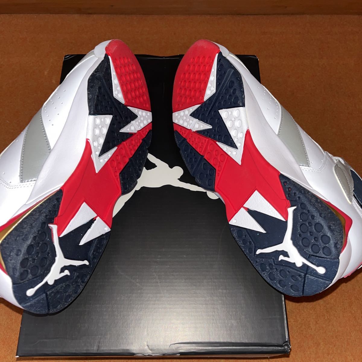 新古品27.0NIKE AIR JORDAN 7 RETRO オリンピック エアジョーダン7 