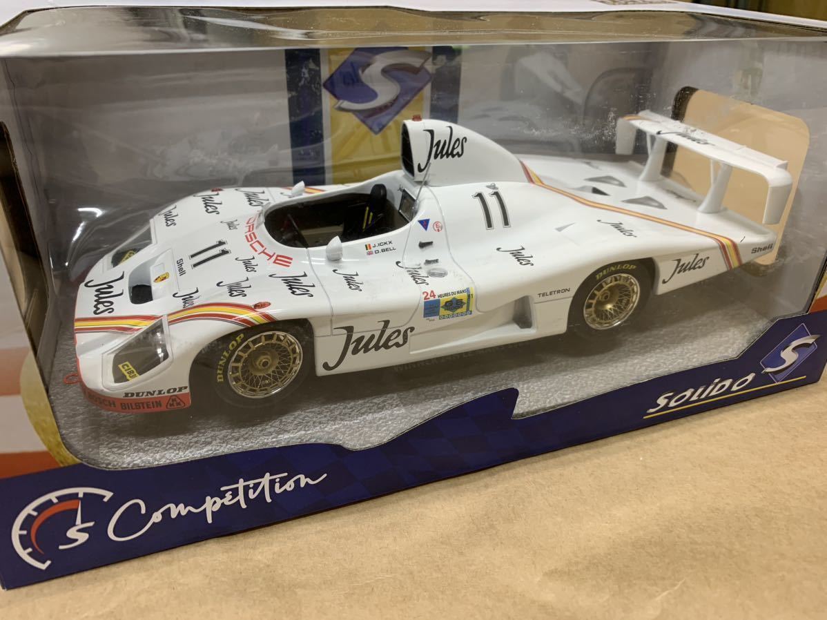 SOLIDO 1/18 PORSCHE936/81 #11 Winner 24h LeMans 1981 Jacky Ickx