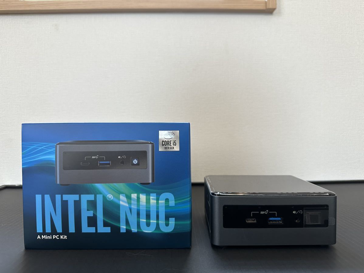 Intel NUC BXNUC10i5FNH 中古 おまけ 16GB SSD 256GB ACケーブル_1