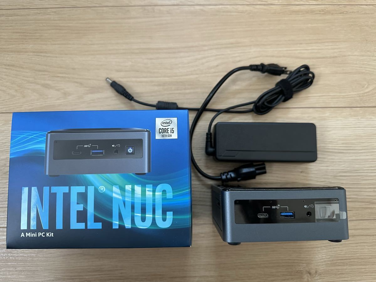Intel NUC BXNUC10i5FNH 中古 おまけ 16GB SSD 256GB ACケーブル_2