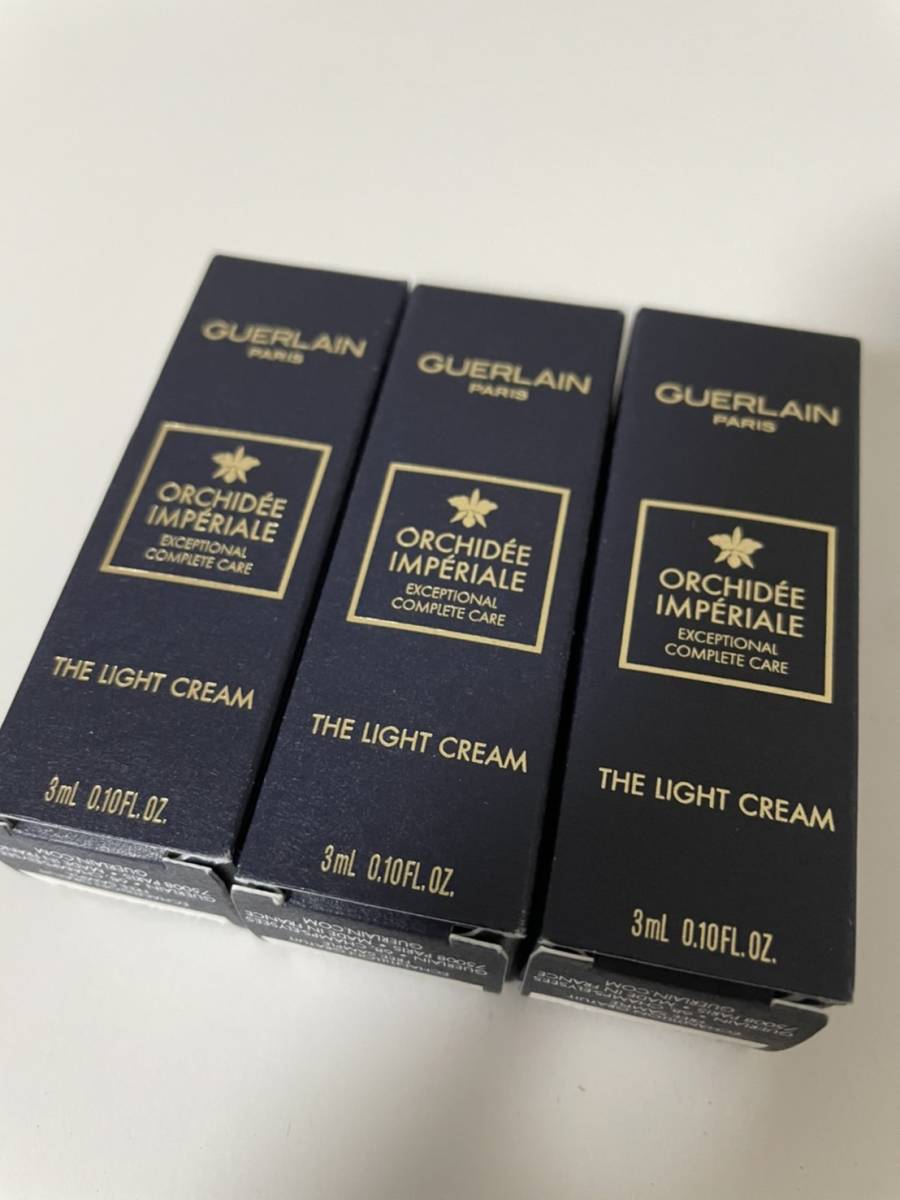 送料込 ゲランGUERLAIN オーキデ アンペリアル ザ ライトクリーム 3ml 