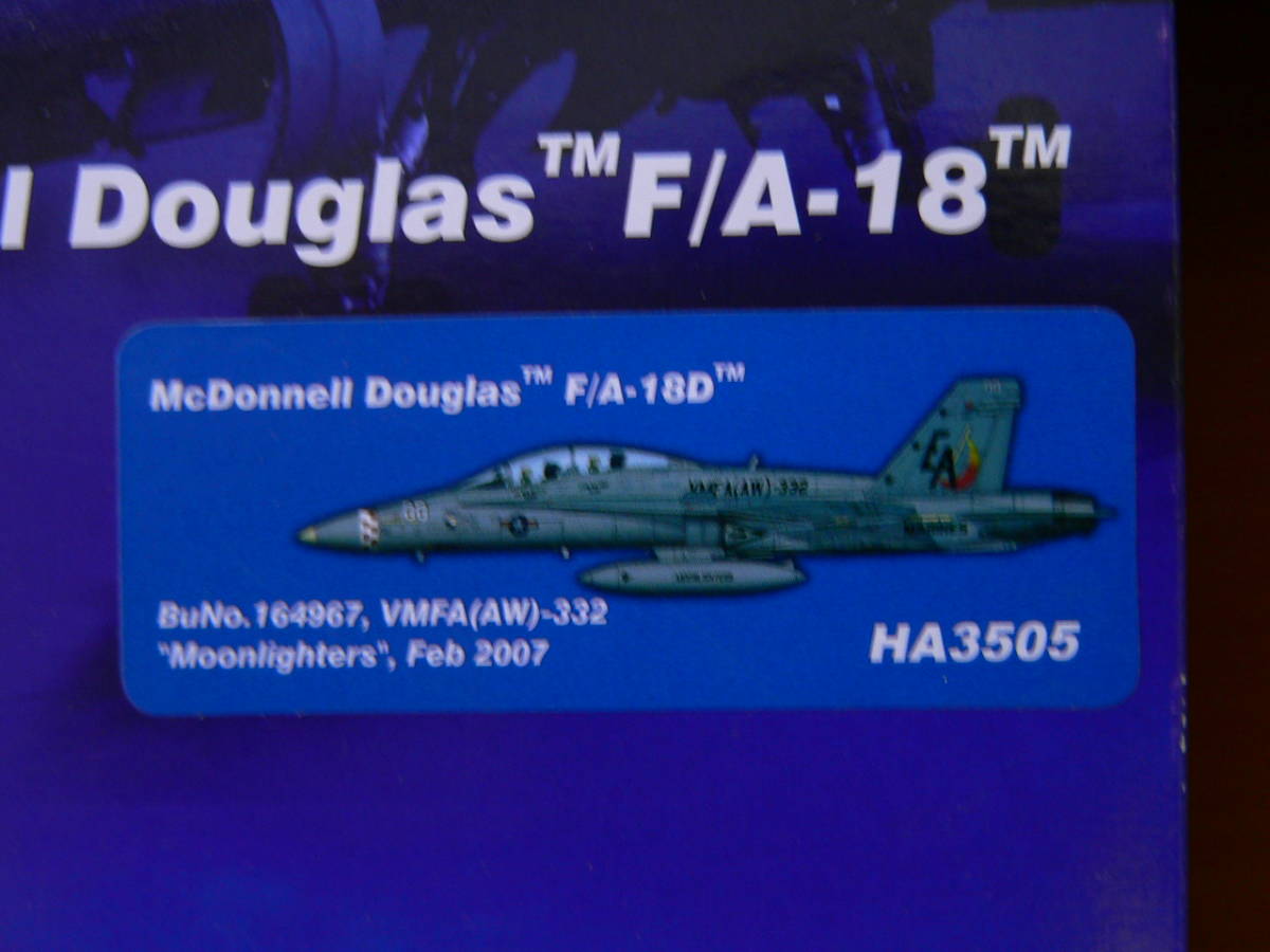 HM HA3505 1/72 マクダネル・ダグラス F/A-18D BuNo.164967.VMFA(AW
