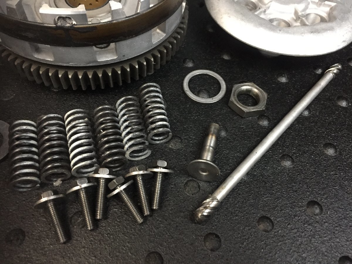 YAMAHA SR400 実動クラッチASSY プレート ハウジング （検索 1JR SR500