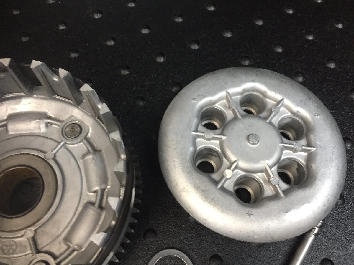 YAMAHA SR400 実動クラッチASSY プレート ハウジング （検索 1JR SR500