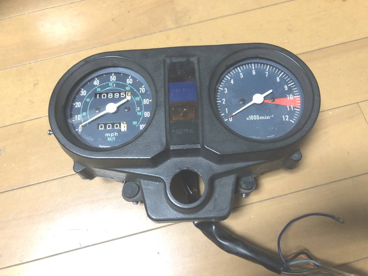 動作確認済 CB250N スピードメーター タコメーター メーター 逆車