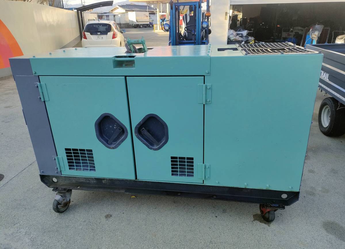 DENYO デンヨー 防音型エンジン発電機 DCA-25 SPI 25kVA 200V ジャンク 