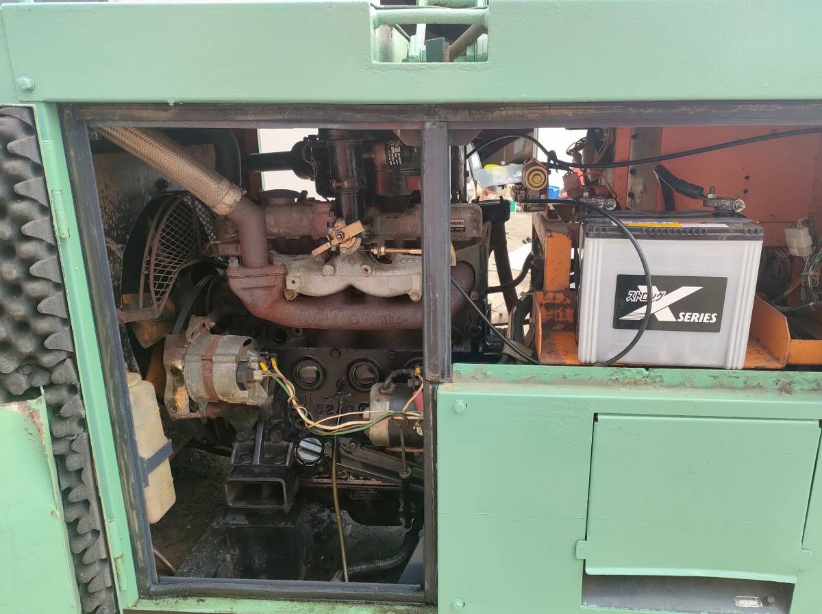 DENYO デンヨー 防音型エンジン発電機 DCA-25 SPI 25kVA 200V ジャンク 