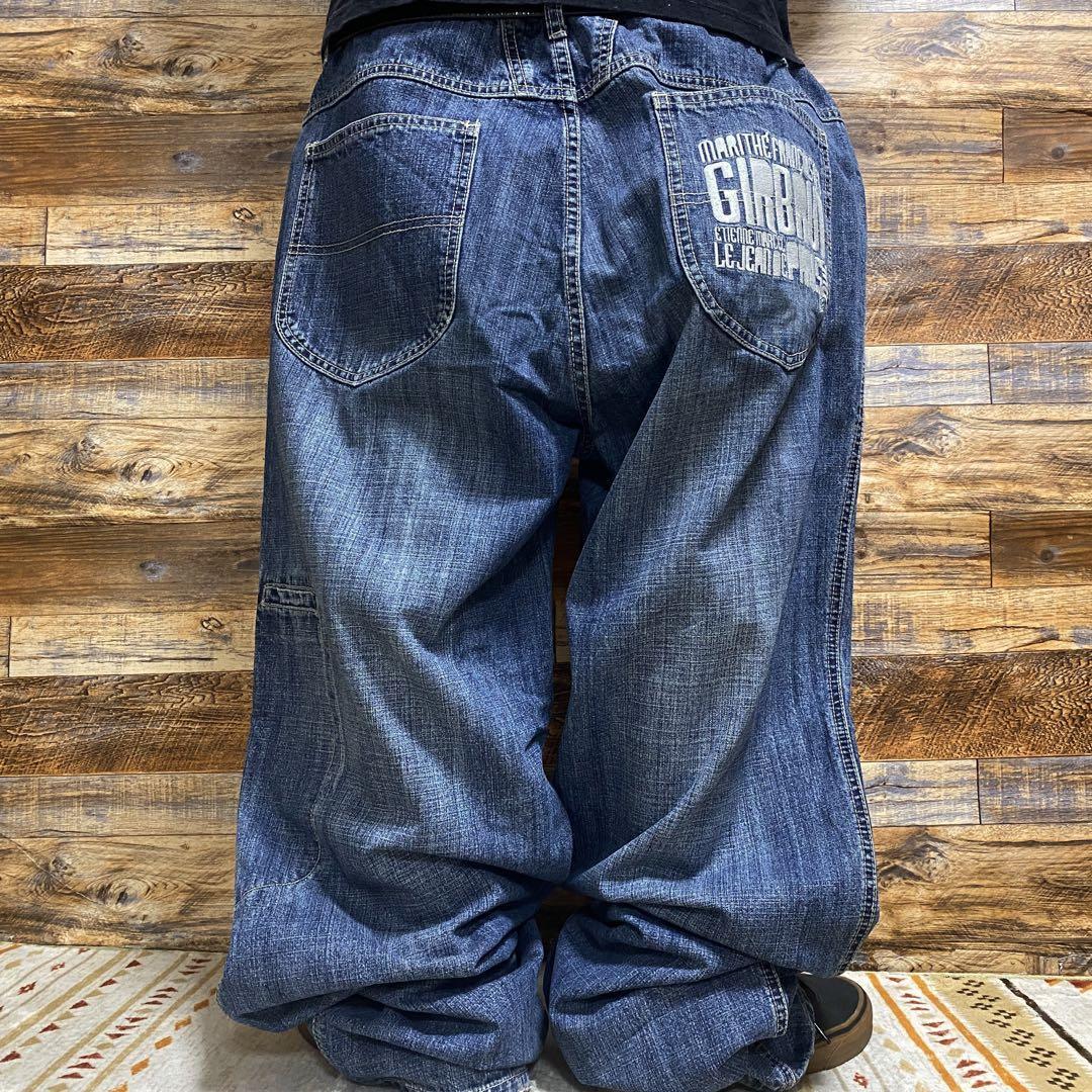 GIRBAUD ブラウン デニム パンツ W38 バギーパンツ Y2K 【公式通販】