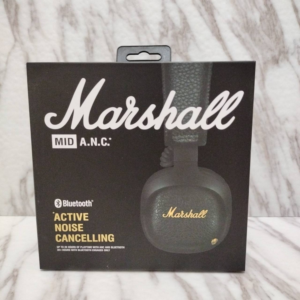 Marshall MID ANC ノイキャン 黒 ブラック