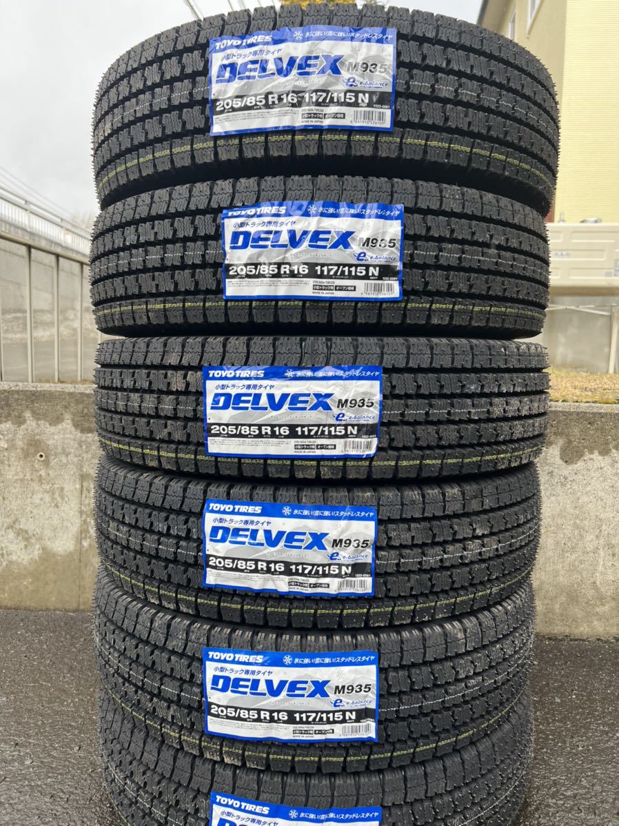 205/85R16 117/115N LT TOYO/DELVEX M935 スタッドレス6本 22年(タイヤ)｜売買されたオークション情報 ...