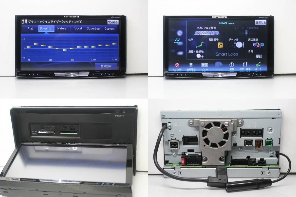 カロッツェリア Pioneer 最高峰サイバーナビ AVIC-ZH77 盛り上がら 