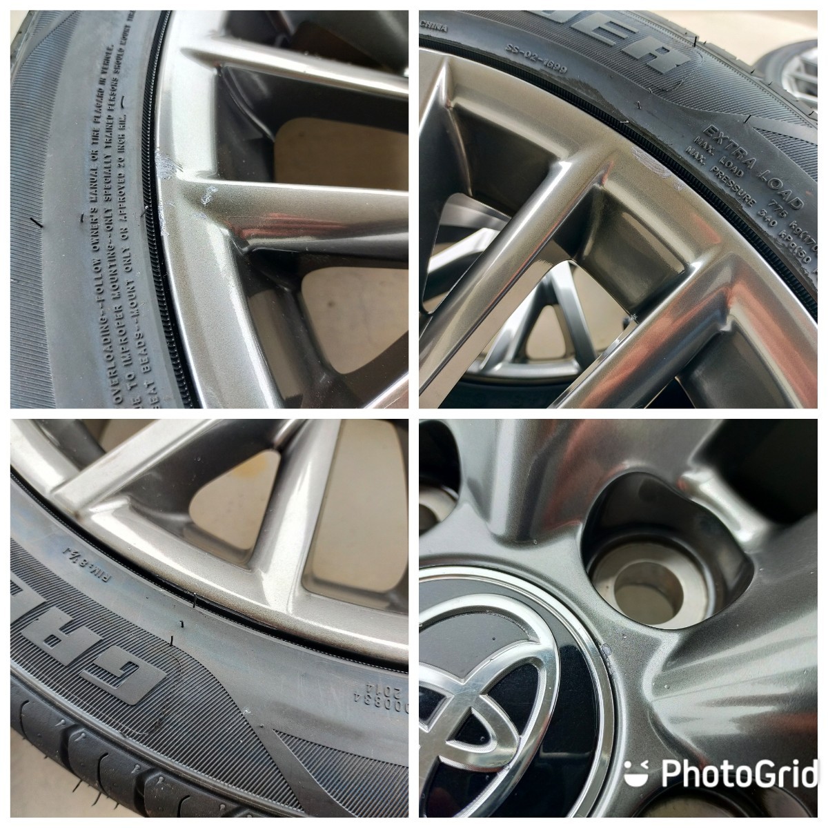 25年新品タイヤ 245/40R20 レクサスRX Fスポーツ 純正ホイール アルファード ヴェルファイア RX純正20インチ x ヴェルファイア | HAPPY TiRE