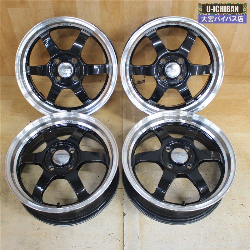 RAYS レイズ VOLK ボルクレーシング TE37 KCR 15インチ 5.0J +45 4H 