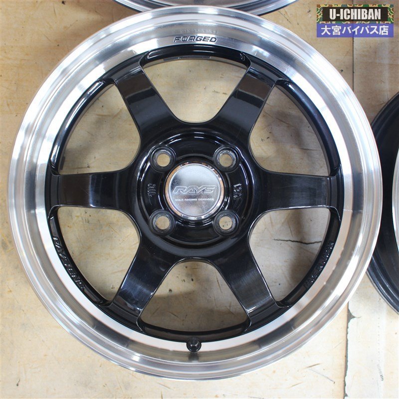 RAYS レイズ VOLK ボルクレーシング TE37 KCR 15インチ 5.0J +45 RAYS レイズ VOLK ボルクレーシング TE37 KCR 15インチ 5.0J +45