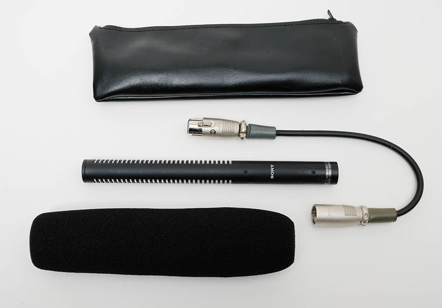 ☆SONY ソニー ECM-999 コンデンサーマイク STEREO MICROPHONE 日本製