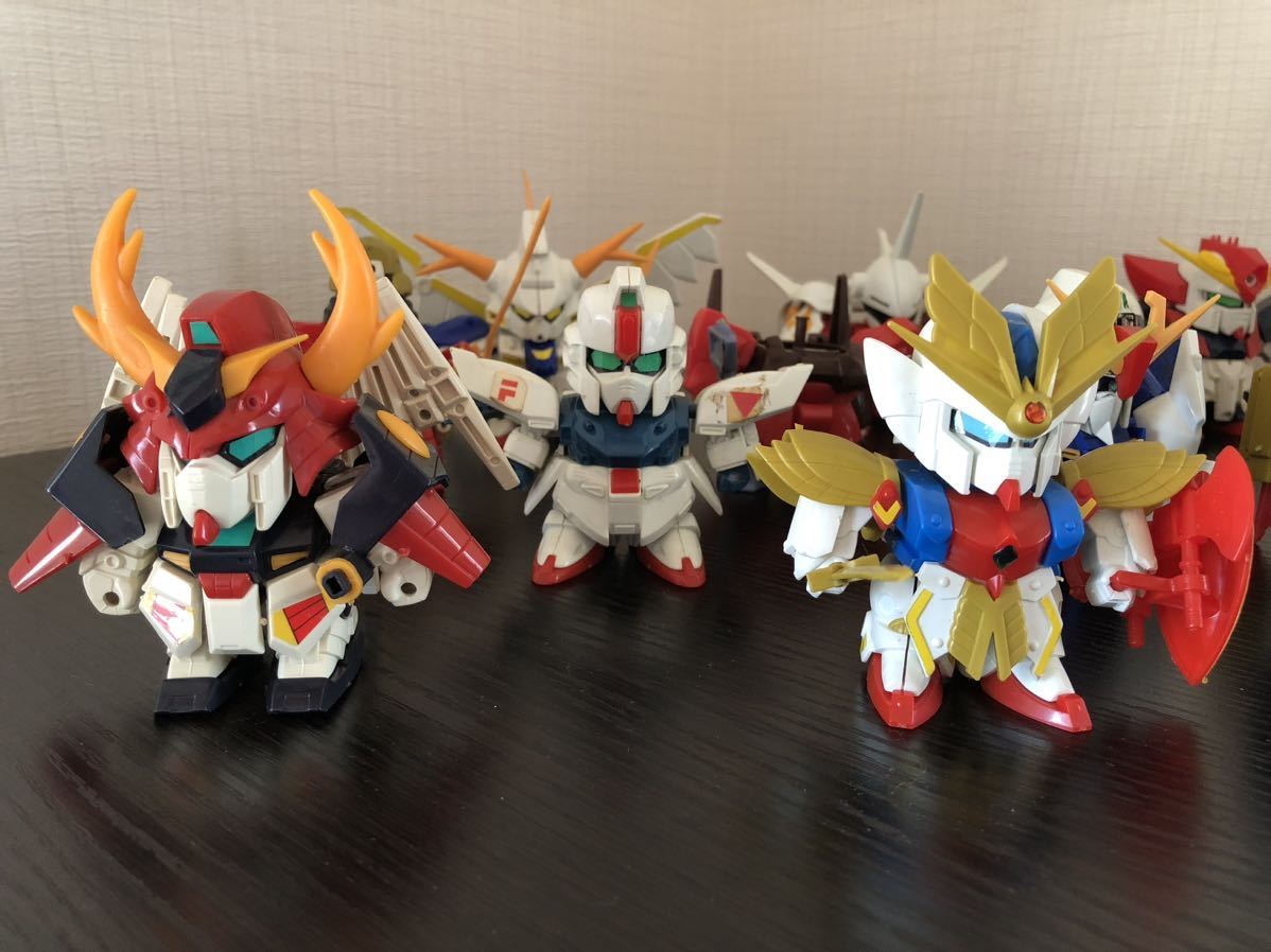 元祖SDガンダム ジャンク14体 まとめ売り リックディアス 武者仁宇 