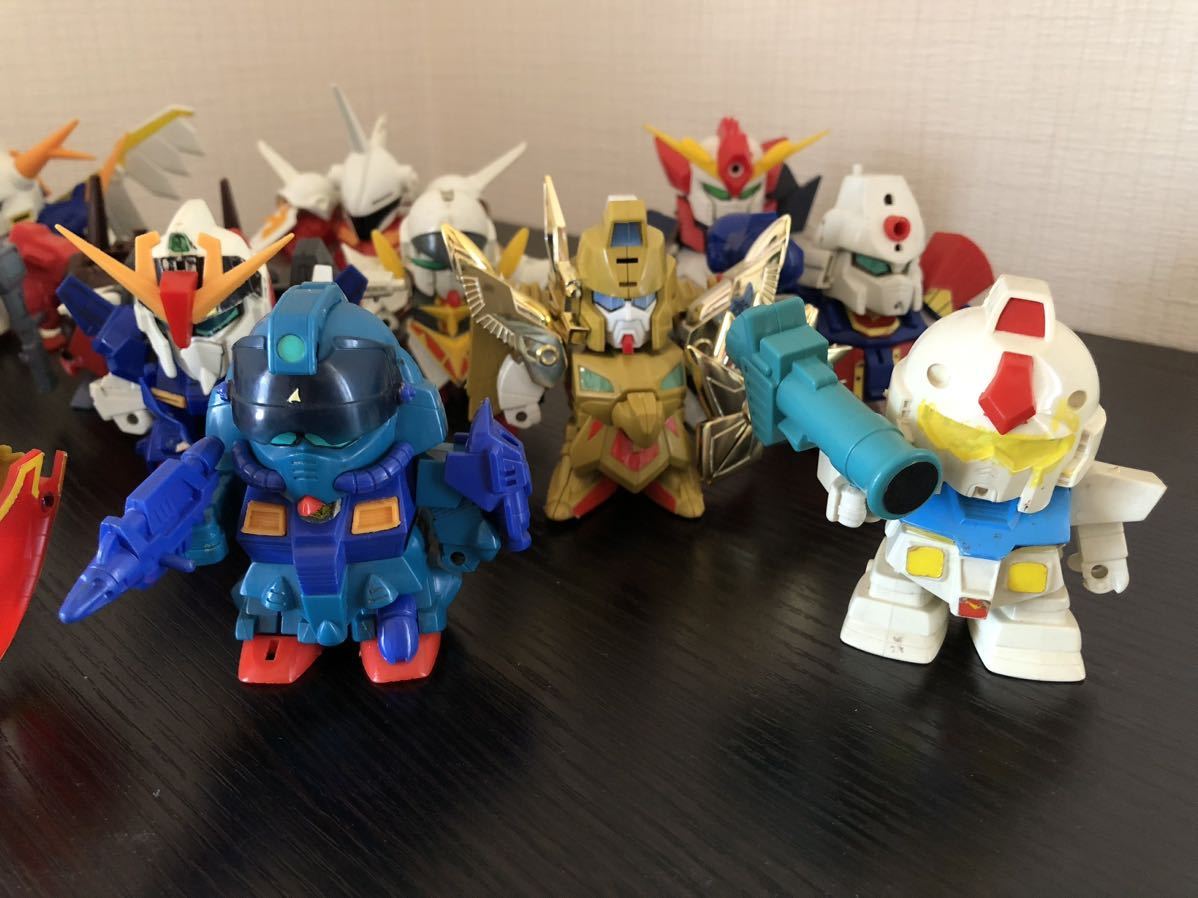 元祖SDガンダム ジャンク14体 まとめ売り リックディアス 武者仁宇 