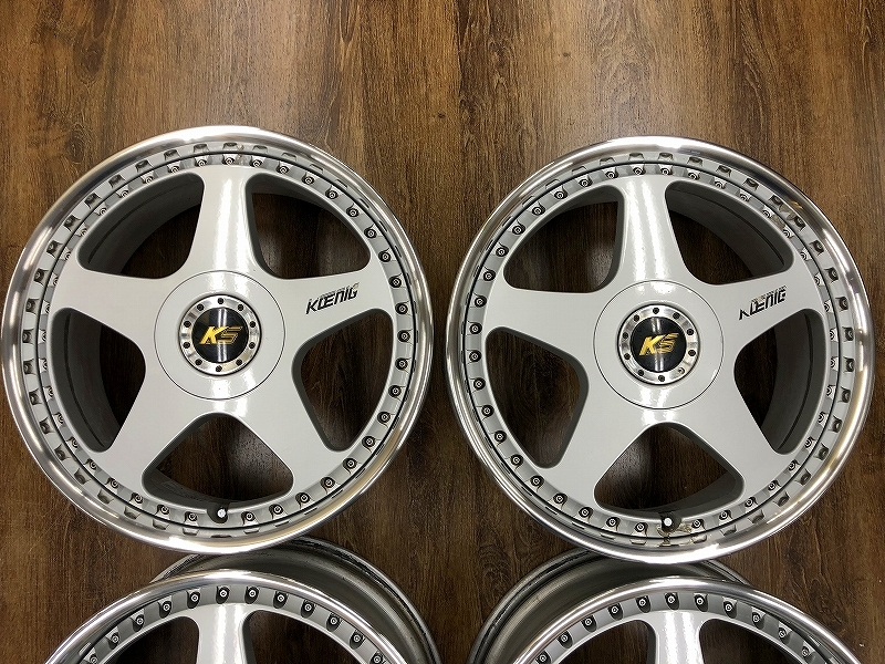 超希少)ケーニッヒSSRスピードスター中古アルミホイール