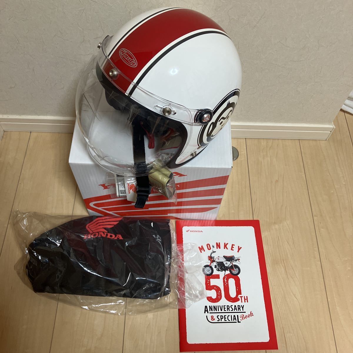 モンキー 50周年 ヘルメット 非売品(フリーサイズ)｜売買された 