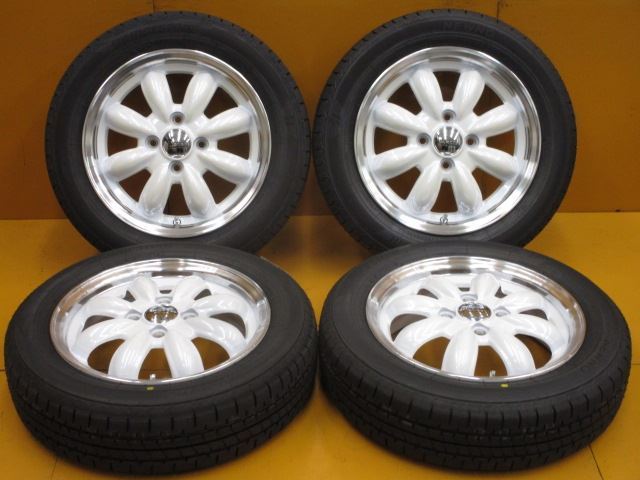 新品 ホイールタイヤ 4本 155/65R14 2023年製 ララパーム CUP ラジアル
