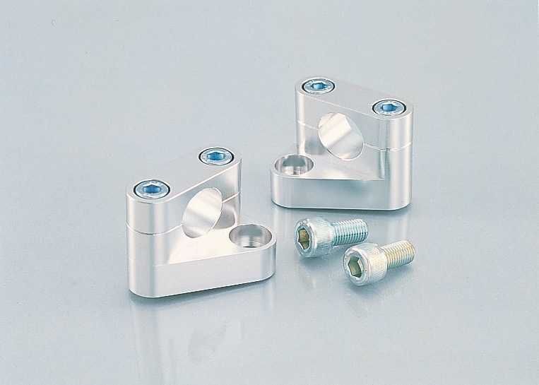 ｍ　HONDA モンキー KITACO ハンドルクランプSET　シルバー　561-1083120 メーカー廃盤処分特価！3J23.23.T.F