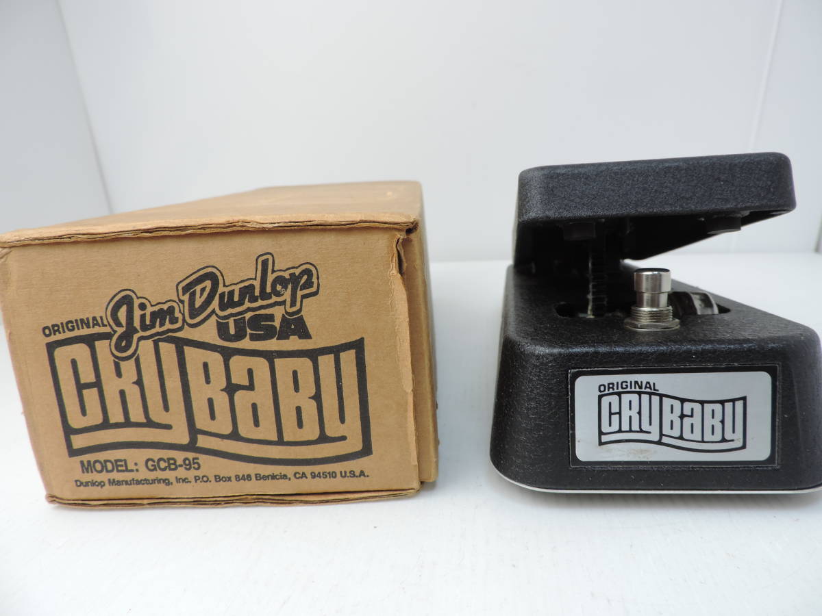 Jim Dunlop CRY BABY 『GCB-95』 動作確認済み 送料込み Dunlop Cry