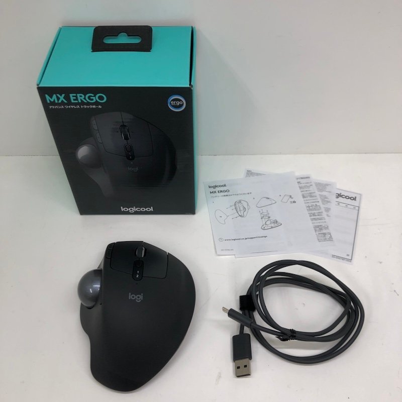 230308SK280012ロジクール M-R0065 MX ERGOトラックボールマウス USB 
