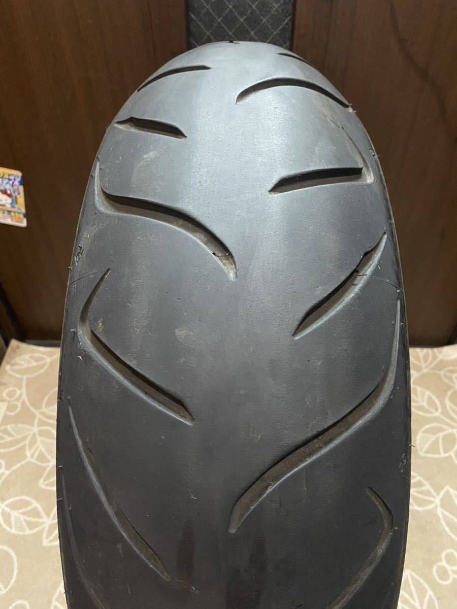 中古MCタイヤ 2020年製造 DUNLOP SPORTMAX ROADSMARTⅡ 180/55ZR17