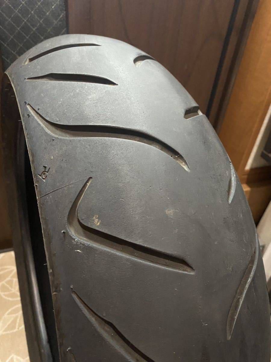 中古MCタイヤ 2020年製造 DUNLOP SPORTMAX ROADSMARTⅡ 180/55ZR17