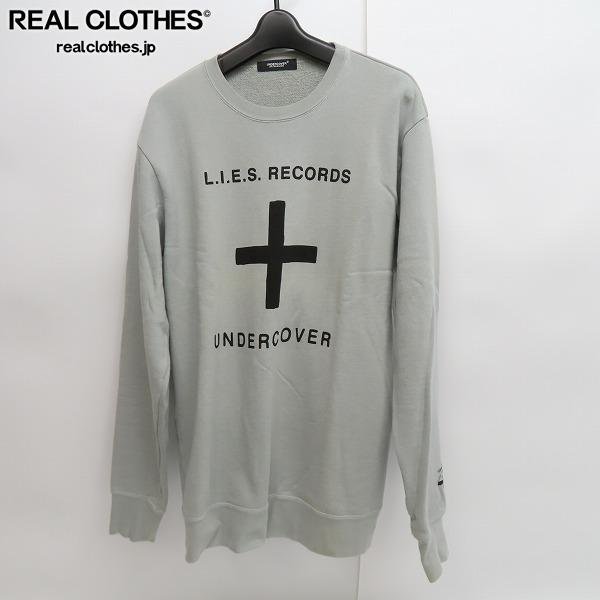 ☆UNDERCOVER/アンダーカバー 21SS L.I.E.S. RECORDS CREWNECK  